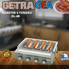 Roaster toaster BBQ sausage 4 oven GETRA OL 4B 1