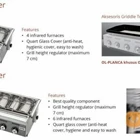 Roaster toaster BBQ sausage 6 oven GETRA OL 6B 4