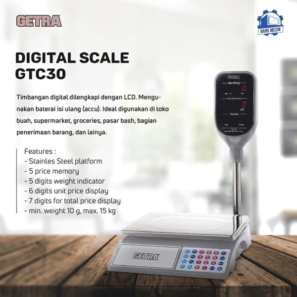 Digital Tower Scale GTC 30