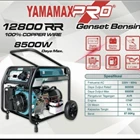 Yamamax DG12800RR Genset Yamamax PRO 8500 watt 12800 RR 4 tak bensin 1