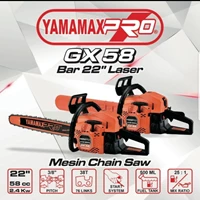 YAMAMAX 22 INCH LASER GX 58 Chainsaw / Chain Saw / Gergaji Pohon