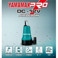 YAMAMAX PRO DC 12 V Pompa Celup Air Bersih / DC Submersible Pump