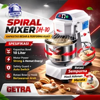 SPIRAL MIXER BAKERY GETRA DH-10