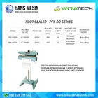 FOOT SEALER PFS-DD SERIES WIRATECH PFS 300DD PFS 400DD SEALER PLASTIK 2