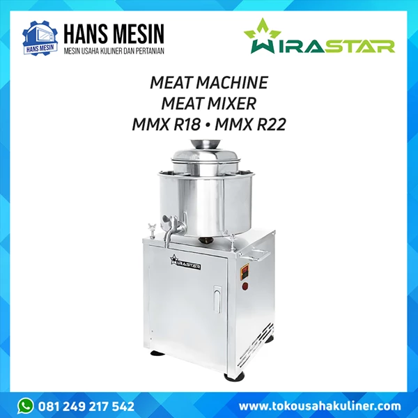 MEAT MACHINE MEAT MAKER MMX R18 MMX R22 WIRASTAR MESIN GILING DAGING