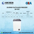 SLIDING FLAT GLASS FREEZER SD-103 GEA 2