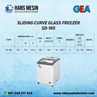SLIDING CURVE GLASS FREEZER SD-165 GEA 2