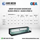 DROP-IN SUSHI SHOWCASE SUSHI R150-S R180-S GEA 2
