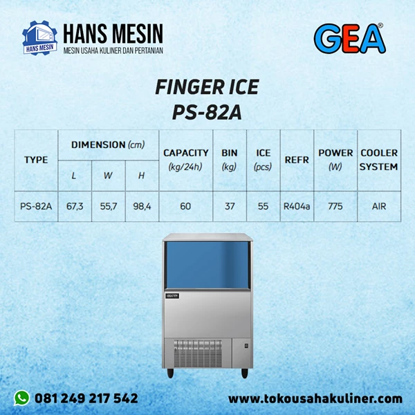 FINGER ICE PS 82A GEA
