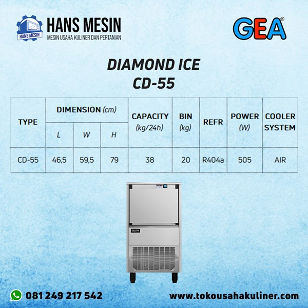 DIAMOND ICE CD 55 GEA