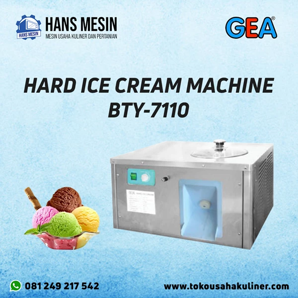 HARD ICE CREAM MACHINE BTY-7110 GEA