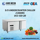 S/S UNDERCOUNTER CHILLER 2 DOORS UCC-120-2D GEA 1