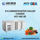 S/S UNDERCOUNTER CHILLER 3 DOORS UCC-180-3D GEA 1