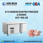 S/S UNDERCOUNTER FREEZER 2 DOORS UCF-150-2D GEA 1