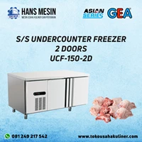 S/S UNDERCOUNTER FREEZER 2 DOORS UCF-150-2D GEA