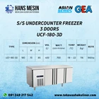 S/S UNDERCOUNTER FREEZER 3 DOORS UCF-180-3D GEA 2