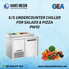 S/S UNDERCOUNTER CHILLER FOR SALADS & PIZZA PW10 GEA 1