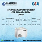 S/S UNDERCOUNTER CHILLER FOR SALADS & PIZZA PW10 GEA 2