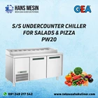 S/S UNDERCOUNTER CHILLER FOR SALADS & PIZZA PW20 GEA 1