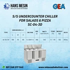 S/S UNDERCOUNTER CHILLER FOR SALADS & PIZZA SC-04-3D GEA 2