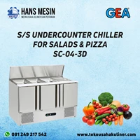 S/S UNDERCOUNTER CHILLER FOR SALADS & PIZZA SC-04-3D GEA