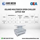 ISLAND MULTIDECK OPEN CHILLER LOTUS-168 GEA 2