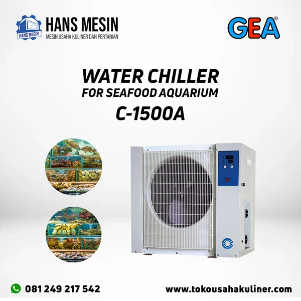 WATER CHILLER FOR SEAFOOD AQUARIUM C-1500A GEA