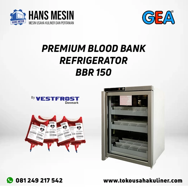 PREMIUM BLOOD BANK REFRIGERATOR BBR 150 GEA
