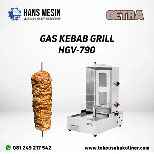 GAS KEBAB GRILL HGV-790 GETRA
