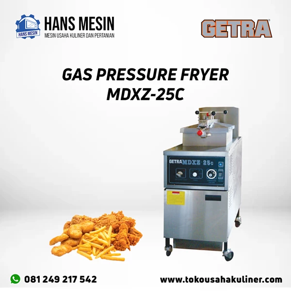 GAS PRESSURE FRYER MDXZ-25C GETRA
