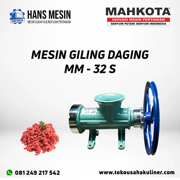 MESIN GILING DAGING MAHKOTA MM-32S