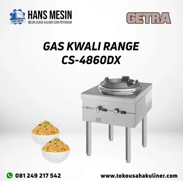 GAS KWALI RANGE CS-4860DX GETRA