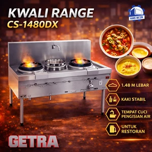 GAS KWALI RANGE CS-1480DX GETRA