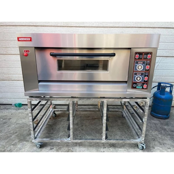 GAS OVEN 1 DECK 2 LOYANG GOMESIN GM-RFL12C(OVEN ONLY)