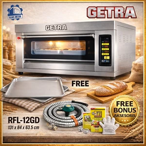 MESIN OVEN GAS GETRA RFL-12 GD