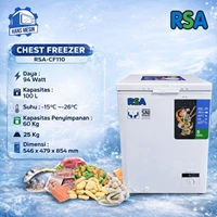 Chest Freezer RSA CF 110 Cooling Box 100 Liter