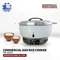COMMERCIAL RICE COOKER DAN RICE WARMER GETRA MB80RB