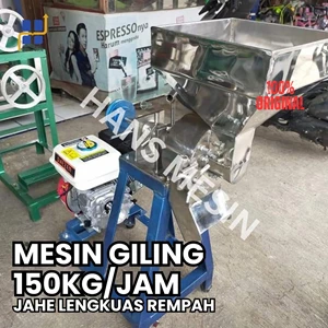 MESIN GILING JAHE LENGKUAS REMPAH 150 KG / JAM / Mesin Giling Bumbu