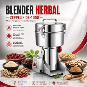 Blender Herbal Zeppelin DE-1000 Stainless Steel 1000W
