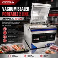 Zeppelin DZ-320 Vacuum Sealer Portable 2 Line