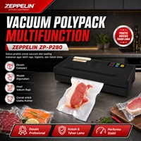 Zeppelin ZP-P280 Vacuum Polypack Multifungsi Hitam / Vacuum Sealer