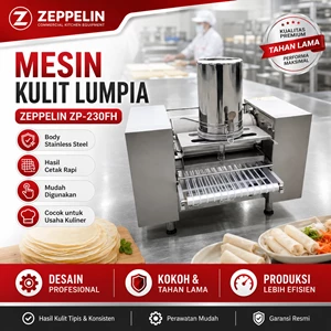 Mesin Kulit Lumpia Zeppelin ZP-230FH Stainless Steel/Mesin Egg Roll
