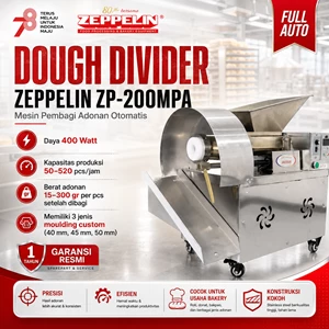 Zeppelin Electric Dough Divider Full Auto (ZP-200MPA) / Dough Divider