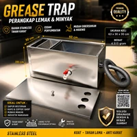 GREASE TRAP CUSTOM PGS/PENYARING MINYAK DAN LEMAK/Mesin Penyaring Minyak