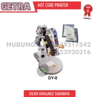Expired Label Printer Machine / Hot Code Printer GETRA DY 8 1