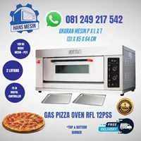 OVEN GAS PIZZA GETRA RFL 12PSS