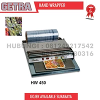Sealer PlastikMesin pembungkus makanan hand wraping GETRA HW 450