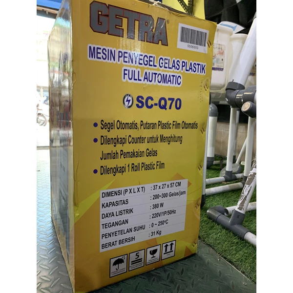 MESIN CUP SEALER OTOMATIS GETRA SC-Q70