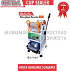 cup sealer with digital counter GETRA ETD-8S 1