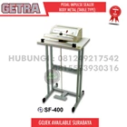 Pedal impulse sealer plastik body metal GETRA SF 400 1